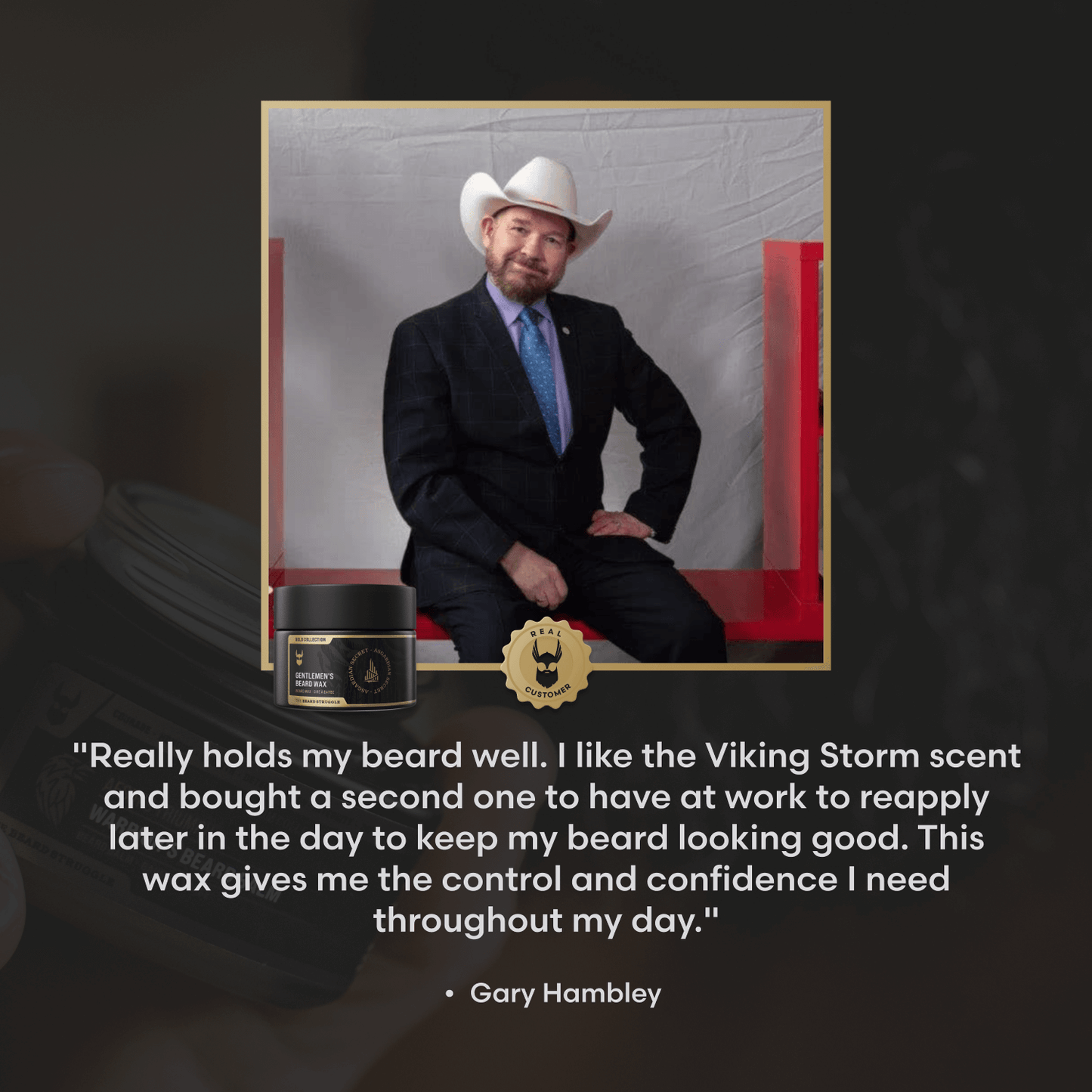 Clear Mustache Wax for a Natural Hold - Cosmetic - Faithful Nutrition