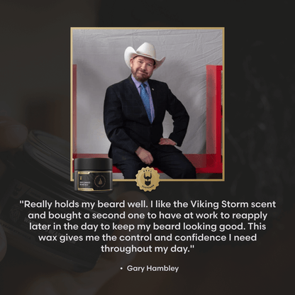 Clear Mustache Wax for a Natural Hold - Cosmetic - Faithful Nutrition