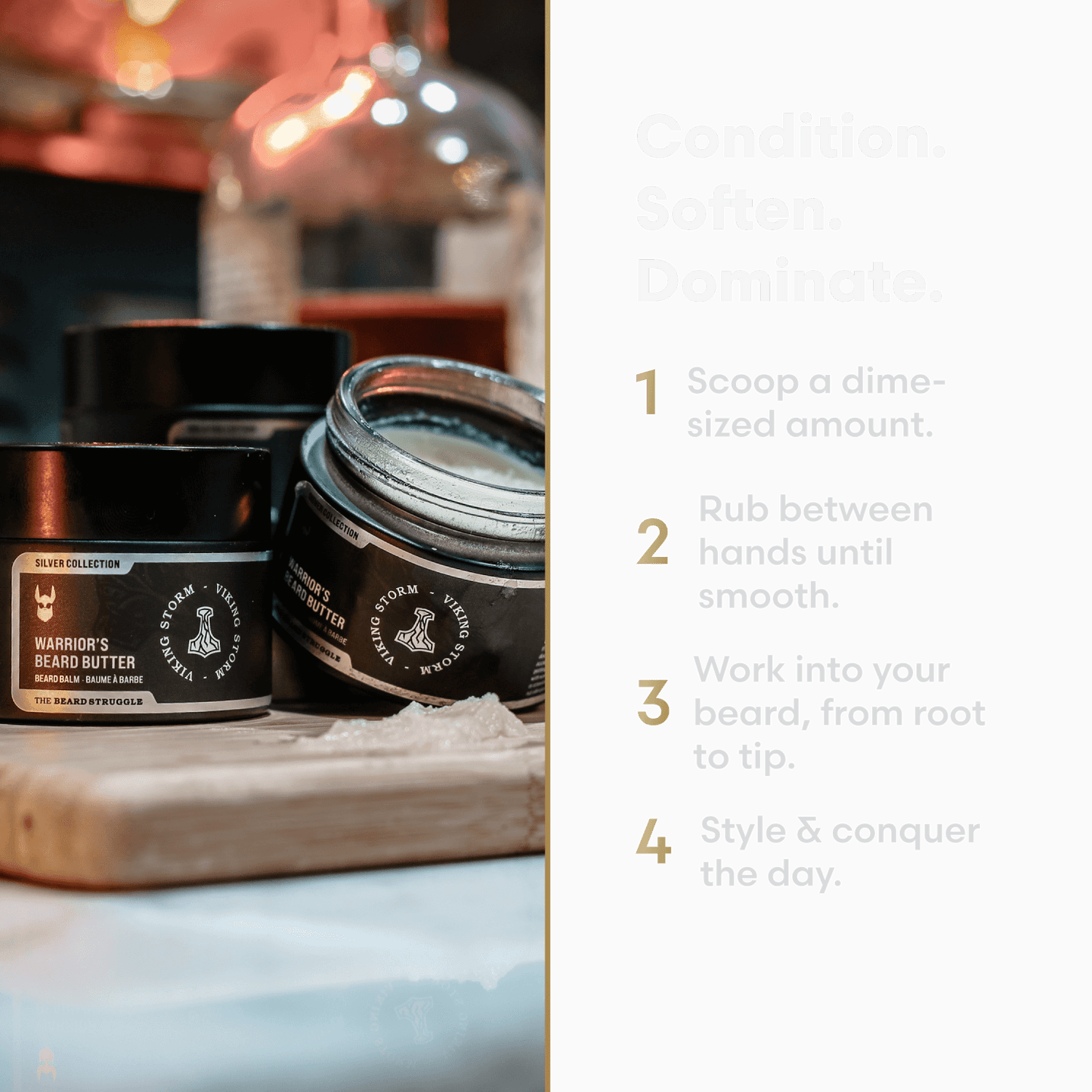 Warrior's Beard Butter - Cosmetic - Faithful Nutrition