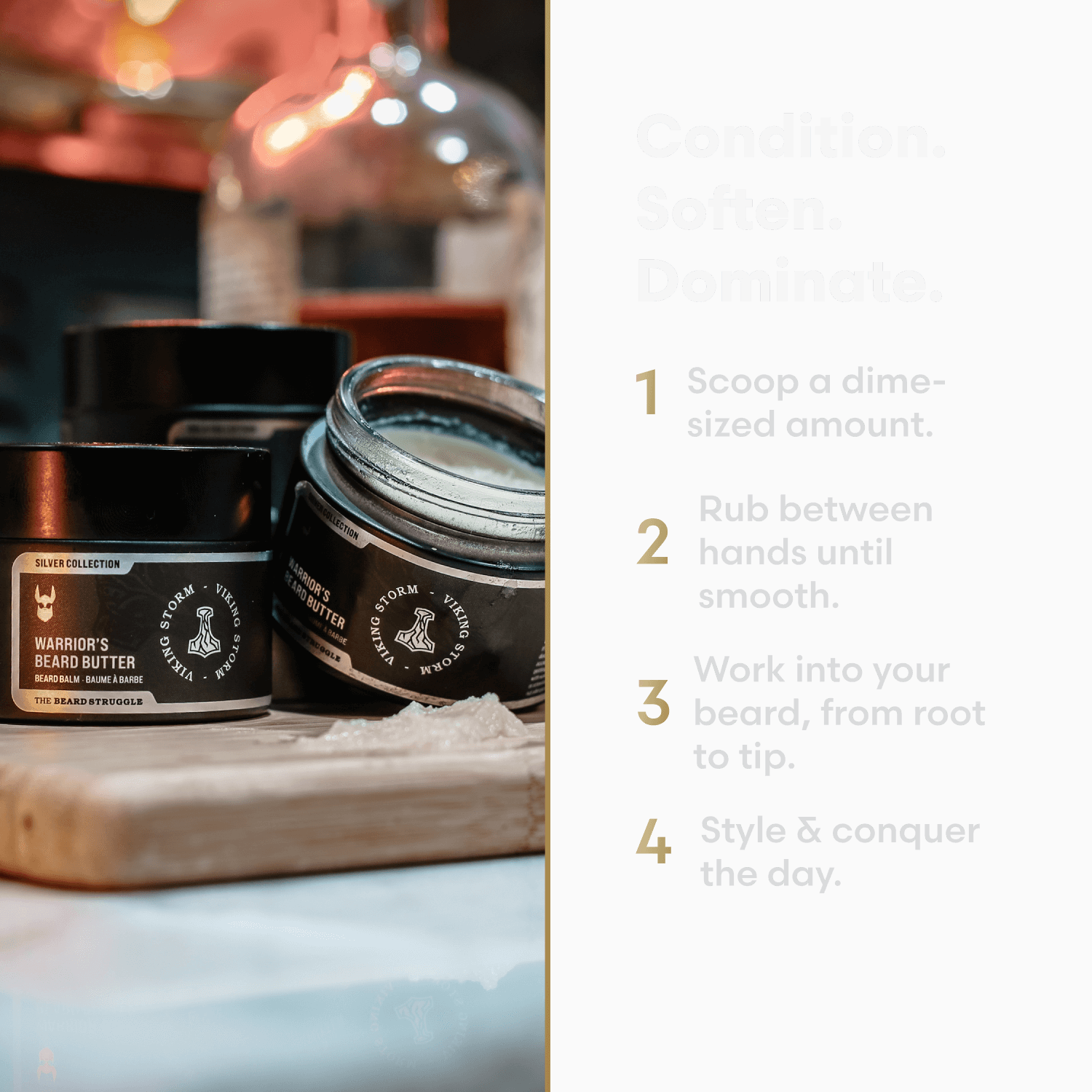 Warrior's Beard Butter - Cosmetic - Faithful Nutrition