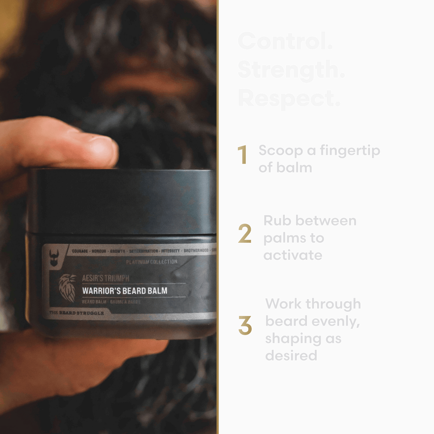 Warrior's Beard Balm - Cosmetic - Faithful Nutrition