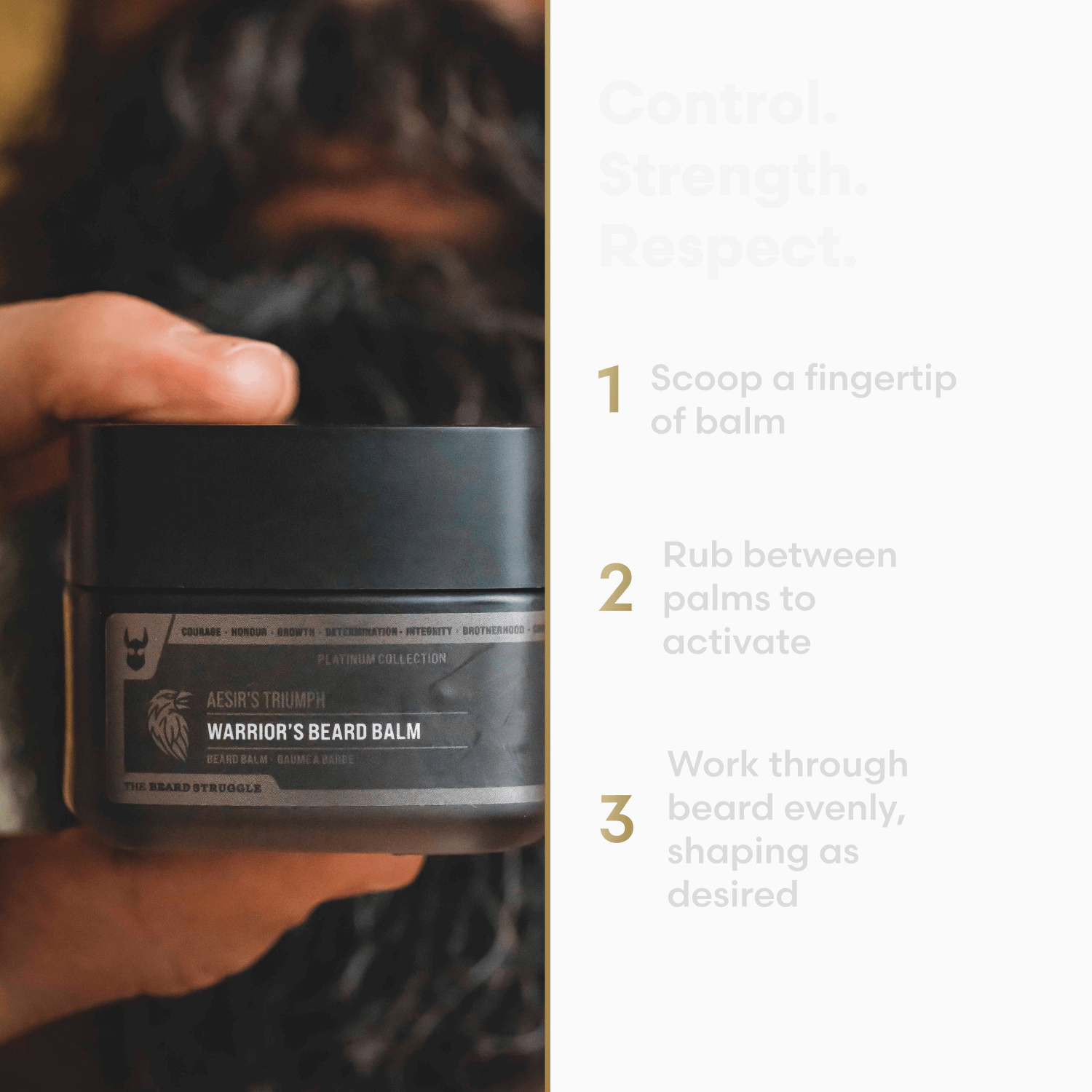 Warrior's Beard Balm - Cosmetic - Faithful Nutrition