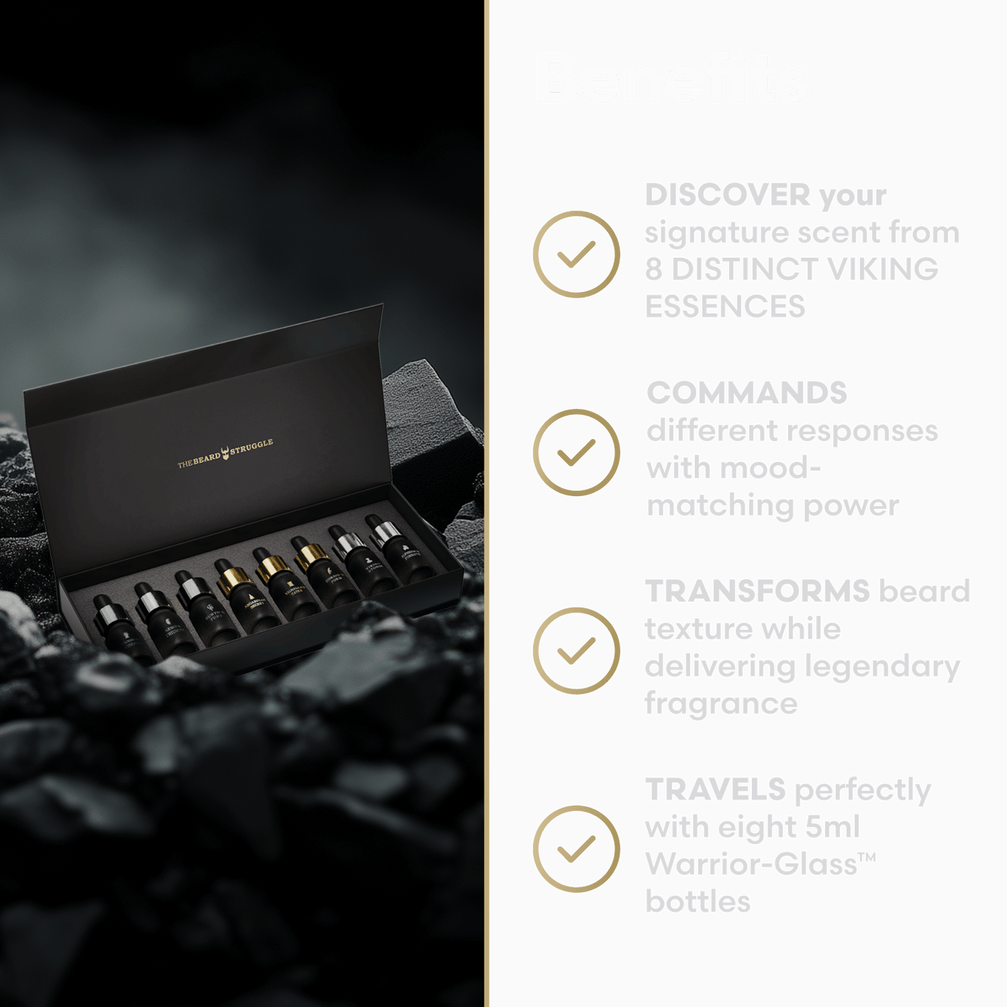 Beard Oil Scent Sampler Kit - Cosmetic - Faithful Nutrition