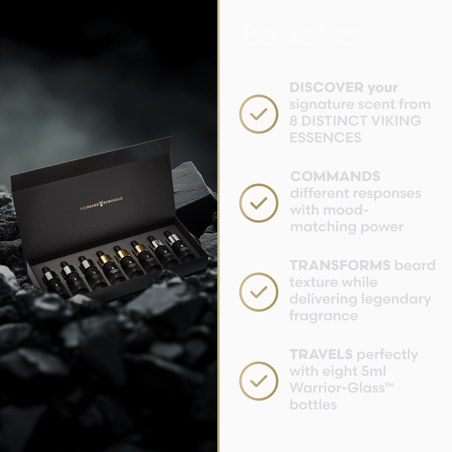 Beard Oil Scent Sampler Kit - Cosmetic - Faithful Nutrition