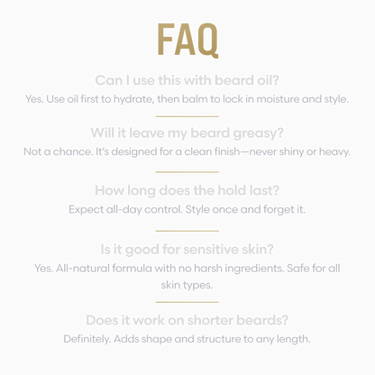 Warrior's Beard Balm - Cosmetic - Faithful Nutrition