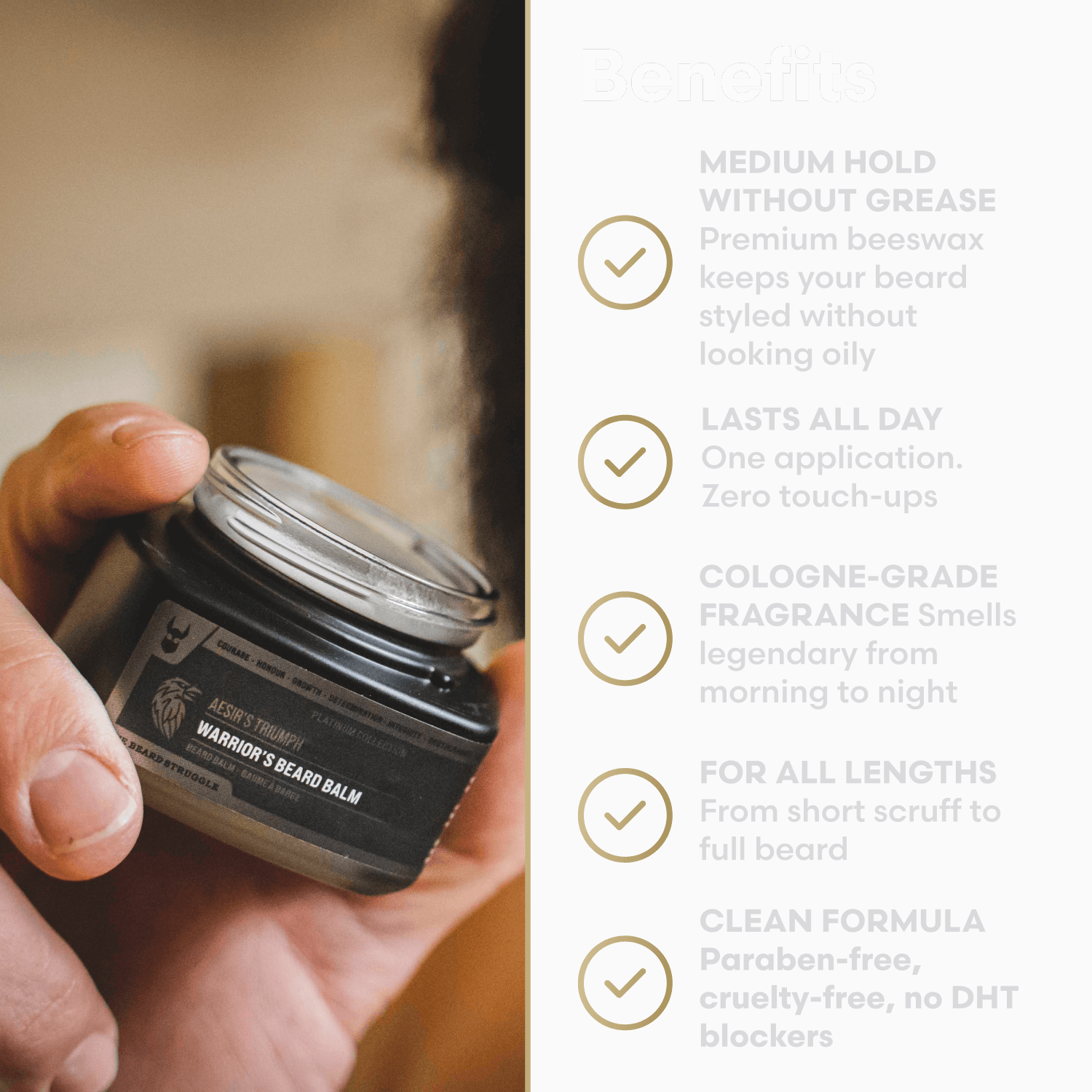 Warrior's Beard Balm - Cosmetic - Faithful Nutrition