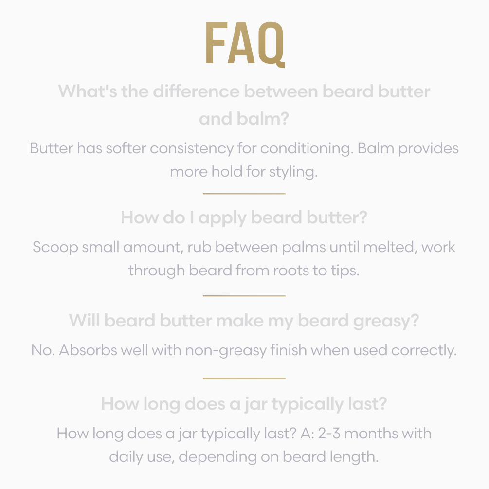 Warrior's Beard Butter - Cosmetic - Faithful Nutrition