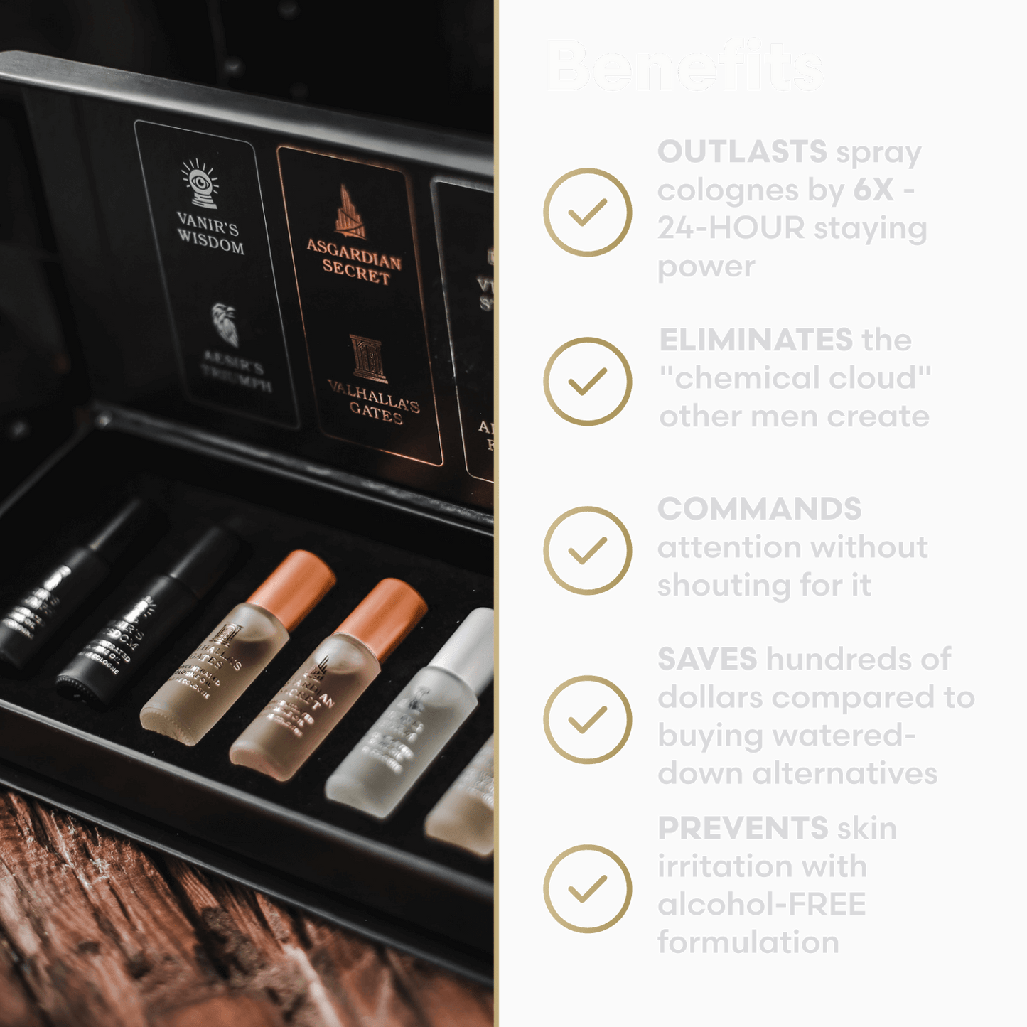 Cologne Oil Sample Kit - Cosmetic - Faithful Nutrition