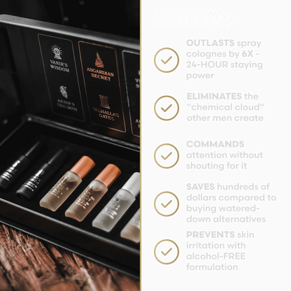 Cologne Oil Sample Kit - Cosmetic - Faithful Nutrition