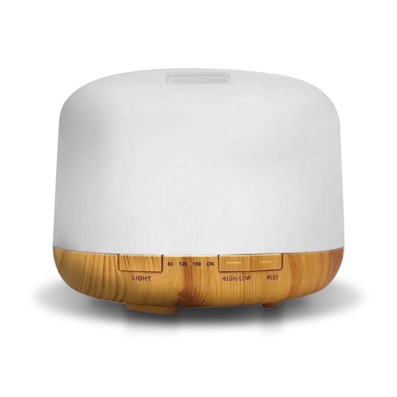 Aroma Diffuser With Wood Grain Base (USB) - Diffuser - Faithful Nutrition