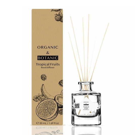 Tropical Fruits Reed Diffuser 50ml - Diffuser - Faithful Nutrition