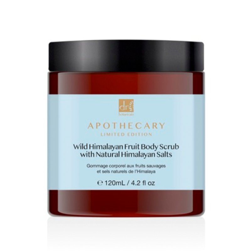 Wild Himalayan Fruit Body Scrub with Natural Himalayan Salts 120ml - Exfoliator - Faithful Nutrition