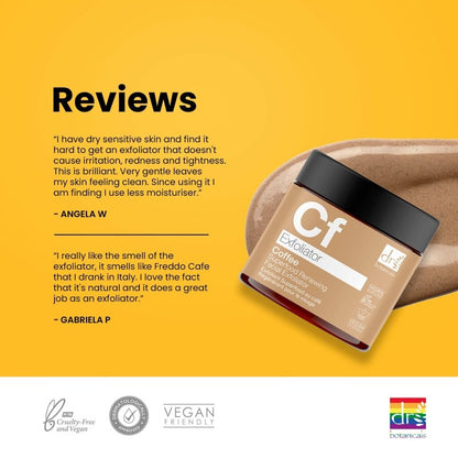 Coffee Superfood Renewing Facial Exfoliator 60ml - Exfoliator - Faithful Nutrition