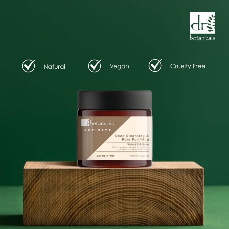 Activate Deep Cleansing And Pore Purifying Walnut Exfoliator 60ml - Exfoliator - Faithful Nutrition