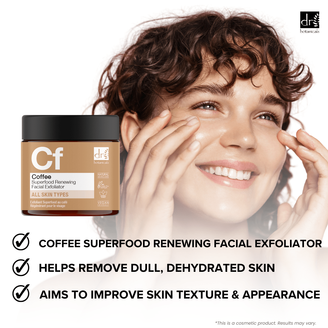 Coffee Superfood Renewing Facial Exfoliator 60ml - Exfoliator - Faithful Nutrition