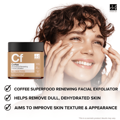 Coffee Superfood Renewing Facial Exfoliator 60ml - Exfoliator - Faithful Nutrition