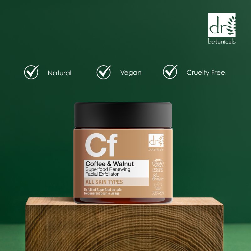 Coffee Superfood Renewing Facial Exfoliator 60ml - Exfoliator - Faithful Nutrition