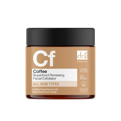 Coffee Superfood Renewing Facial Exfoliator 60ml - Exfoliator - Faithful Nutrition