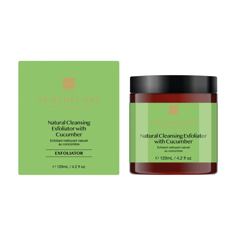 Natural Cleansing Exfoliator with Cucumber 120ml - Exfoliator - Faithful Nutrition