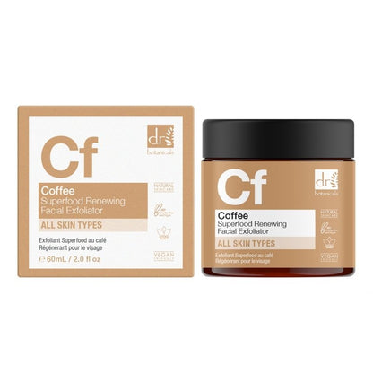 Coffee Superfood Renewing Facial Exfoliator 60ml - Exfoliator - Faithful Nutrition