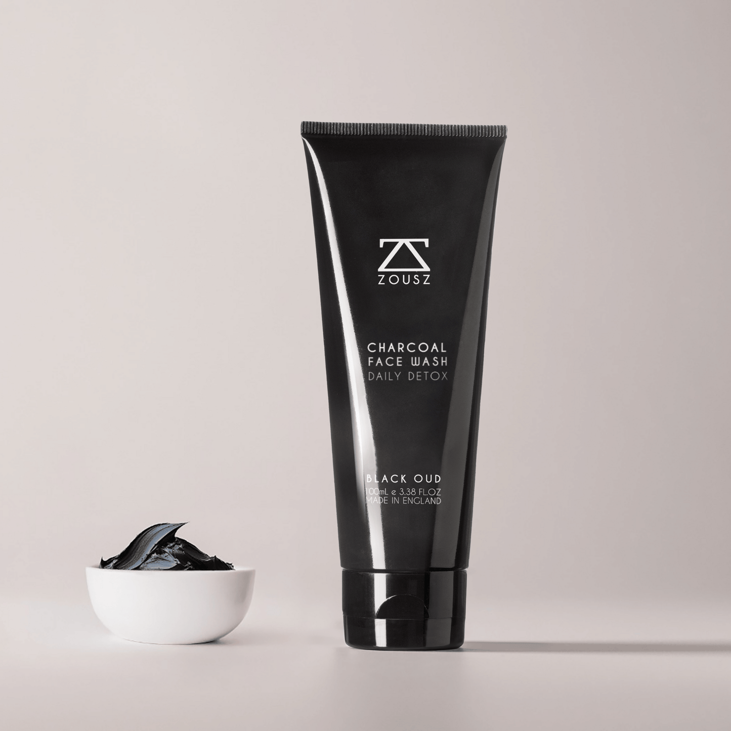 ZOUSZ - Black Oud Charcoal Face Wash For Men - Face Wash - Faithful Nutrition