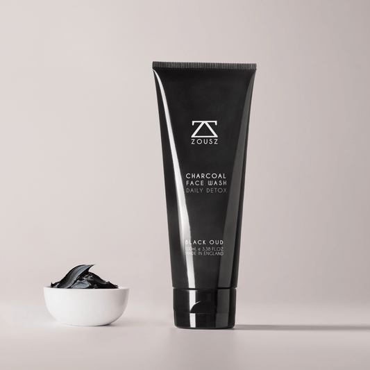ZOUSZ - Black Oud Charcoal Face Wash For Men - Face Wash - Faithful Nutrition