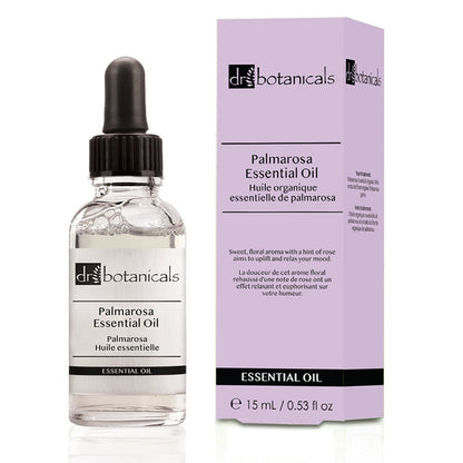 Dr Botanicals Palmarosa Essential Oil 15ml - Facial Oil - Faithful Nutrition