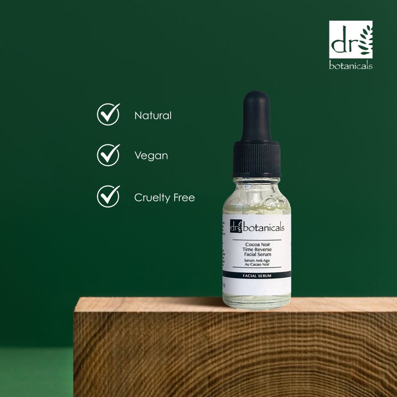 Cocoa Noir Time Reverse Facial Serum 15ml - Facial Serum - Faithful Nutrition