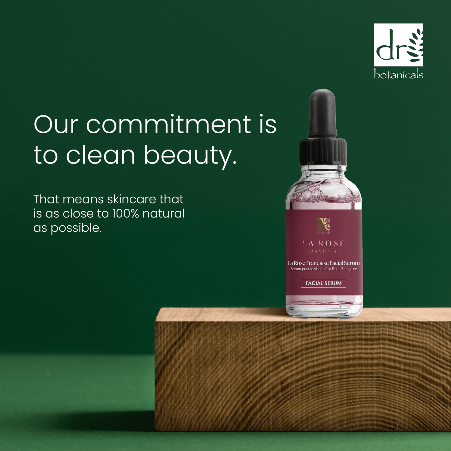 La Rose Francaise Facial Serum 30ml - Facial Serum - Faithful Nutrition