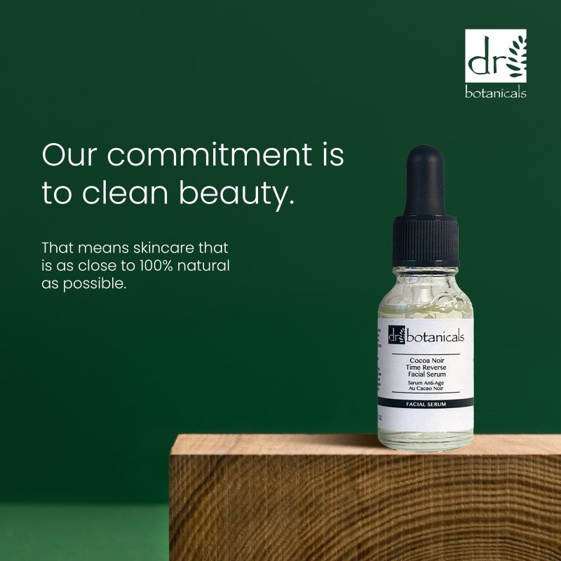 Cocoa Noir Time Reverse Facial Serum 15ml - Facial Serum - Faithful Nutrition