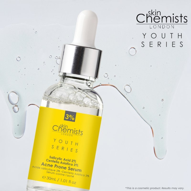 Acne Prone Serum Salicylic Acid 2%, Centella Asistica 3% 30ml - Facial Serum - Faithful Nutrition