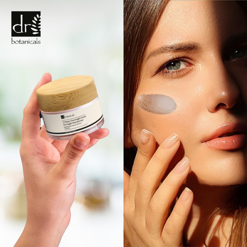 12 - Hour Overnight Green Tea Night Moisturiser - Faithful Nutrition