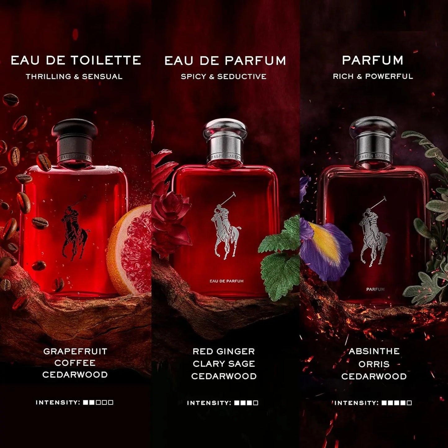 Ralph Lauren Polo Red Eau de Toilette - 125ml - Faithful Nutrition