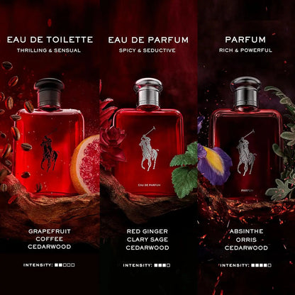 Ralph Lauren Polo Red Eau de Toilette - 125ml - Faithful Nutrition