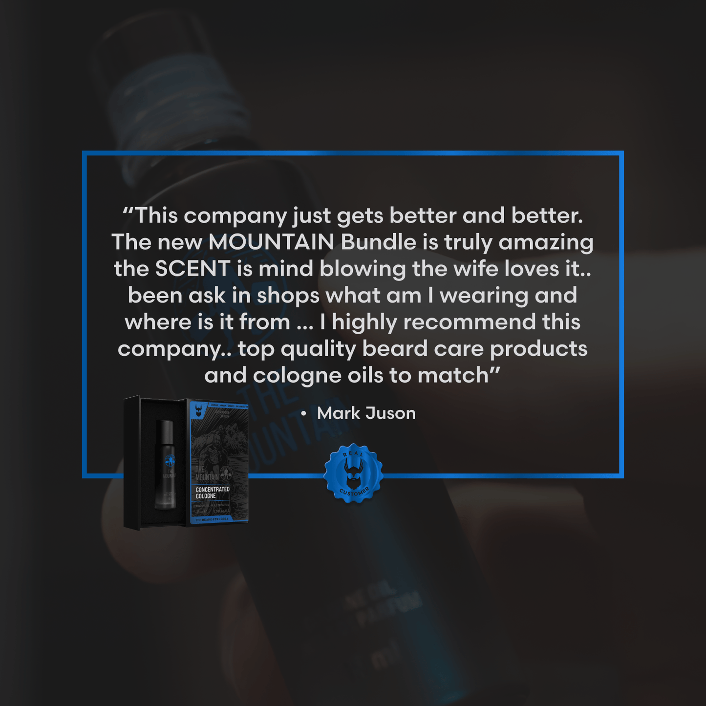 Concentrated Cologne - Mountain - Faithful Nutrition