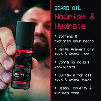 Night Liquid Beard Oil - Beast - Faithful Nutrition