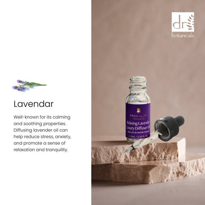Relaxing Lavender Luxury Diffuser Oil 10ml - Faithful Nutrition