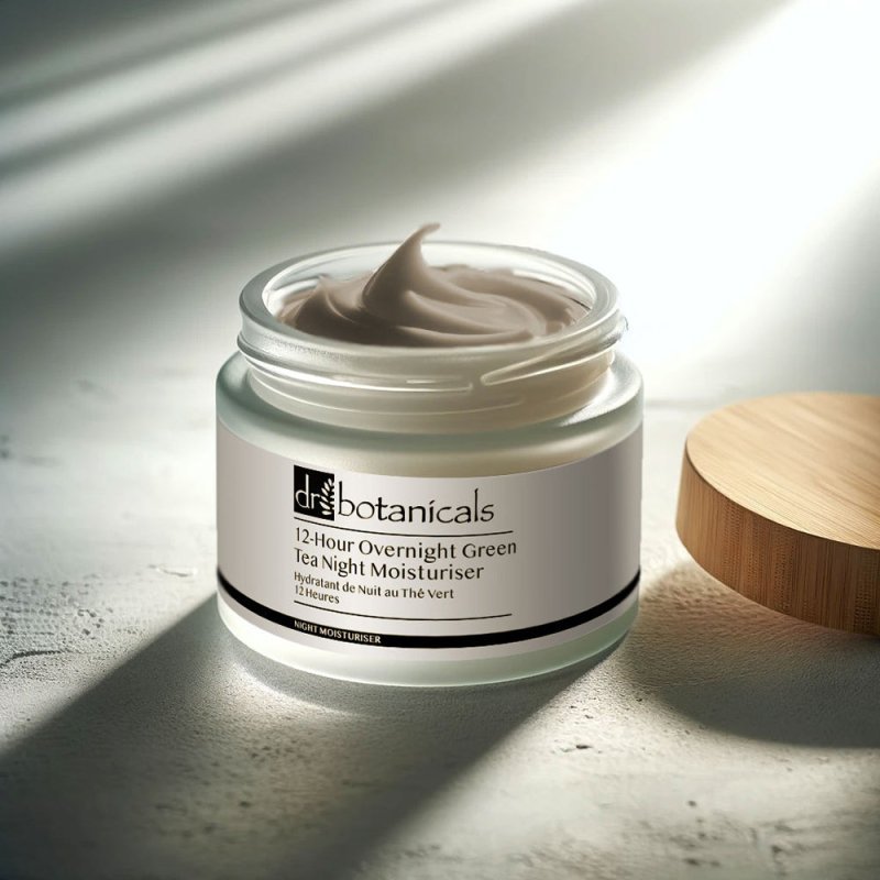 12 - Hour Overnight Green Tea Night Moisturiser - Faithful Nutrition