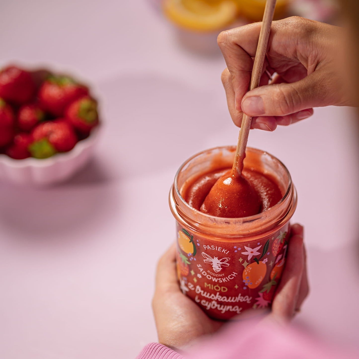 Honey with Strawberry & Lemon 430g - Foods - Faithful Nutrition