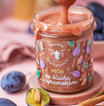 Honey with plum & cinnamon 430g - Foods - Faithful Nutrition