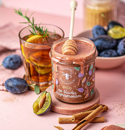 Honey with plum & cinnamon 430g - Foods - Faithful Nutrition