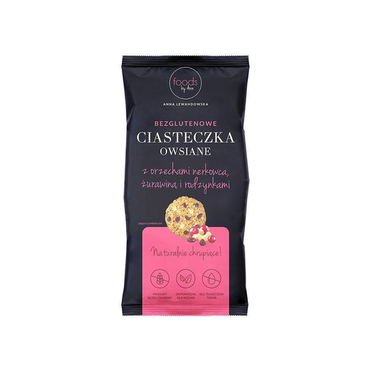 Oat Cookies with Cashews, Cranberries & Raisins 100g - Foods - Faithful Nutrition