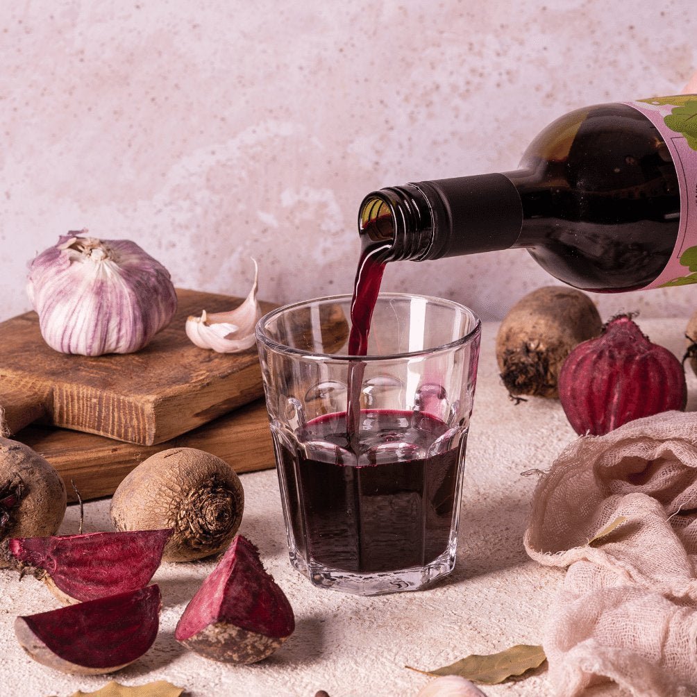 Beetroot kvass for kids with acerola - Honey bear 750ml - Foods - Faithful Nutrition