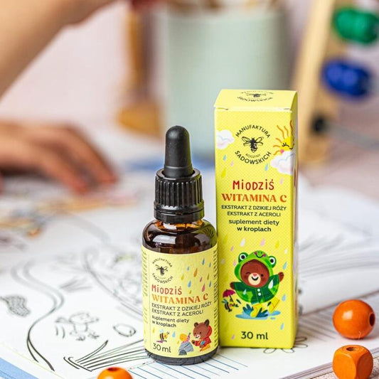 Drops Vitamin C for Kids - Honey Bear 30ml - Foods - Faithful Nutrition