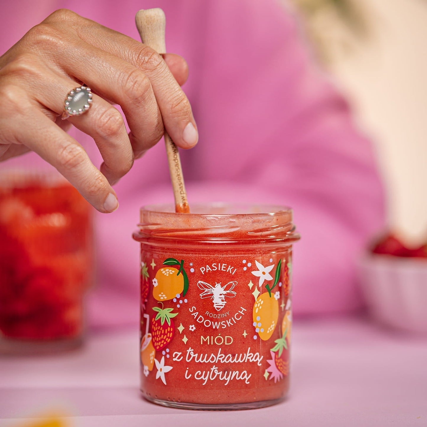 Honey with Strawberry & Lemon 430g - Foods - Faithful Nutrition