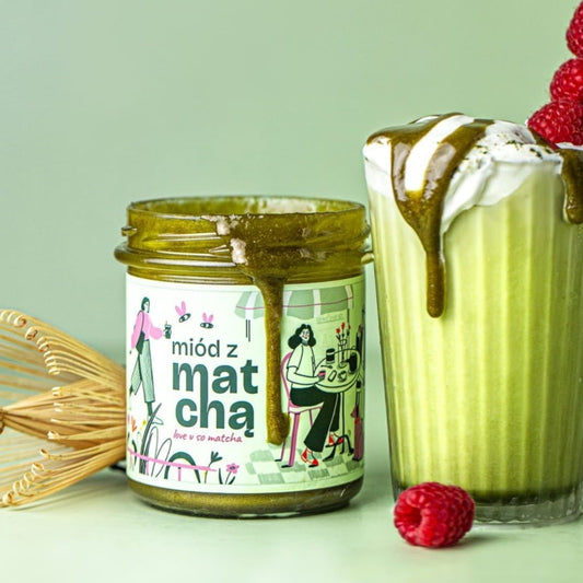 Honey with matcha 430g - Foods - Faithful Nutrition