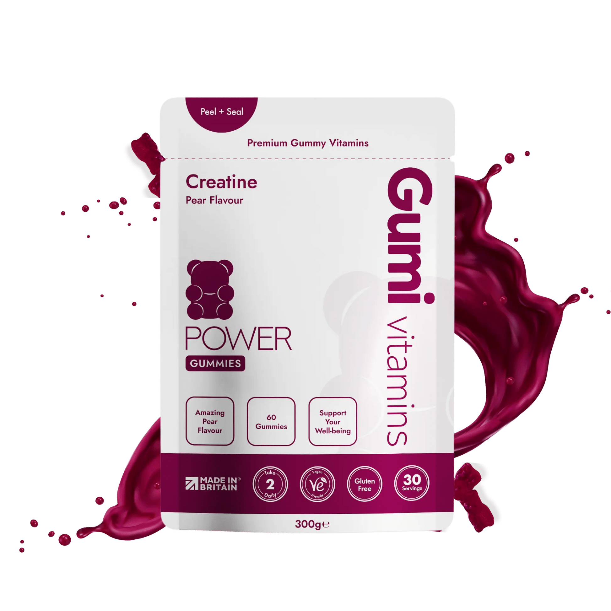 Gumi Vitamins POWER Creatine Gummies - Gummies - Faithful Nutrition