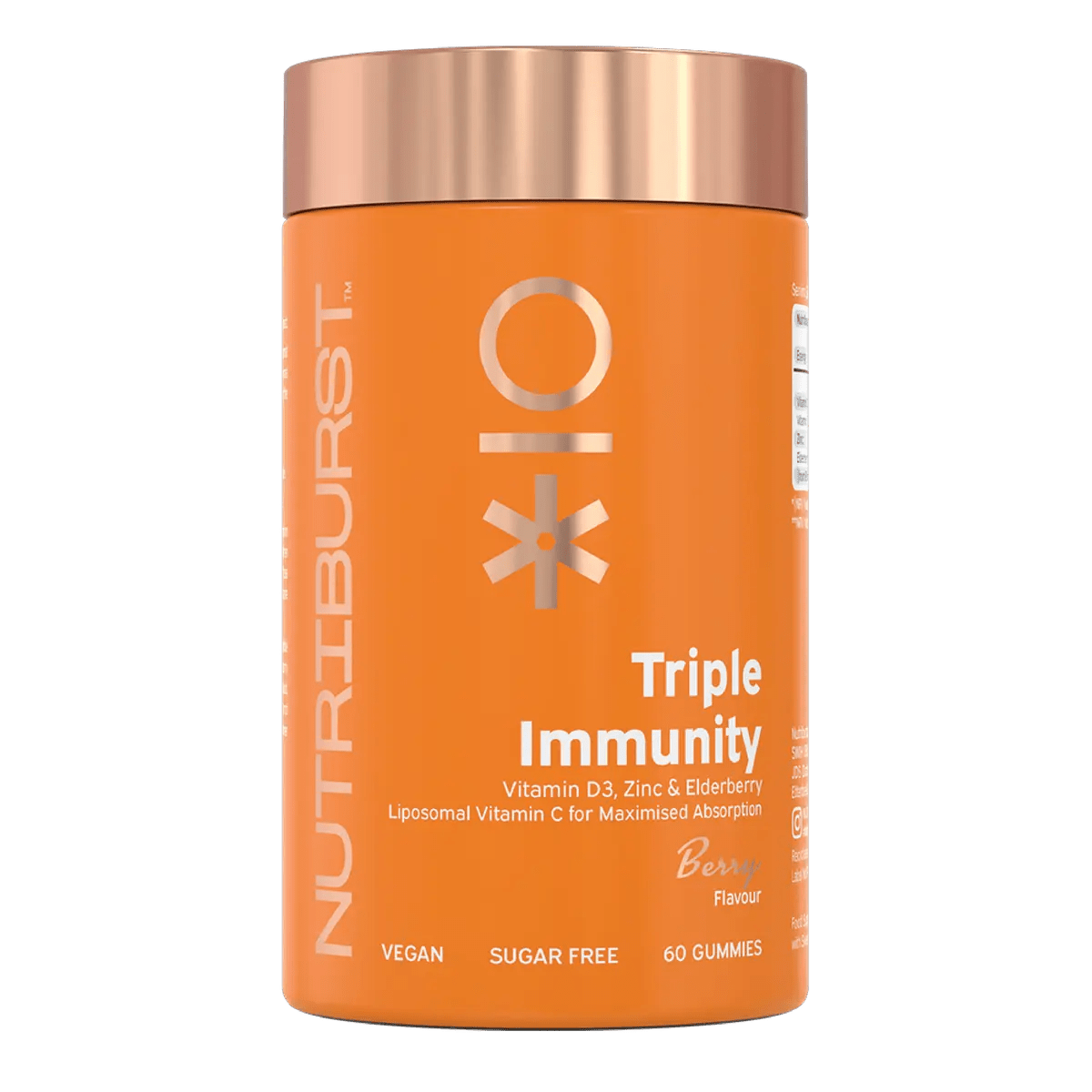 Nutriburst Triple Immunity - Gummies - Faithful Nutrition
