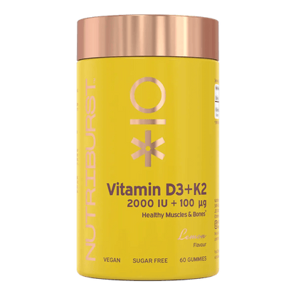 Nutriburst Vitamin D3 + K2 60 Gummies - Gummies - Faithful Nutrition