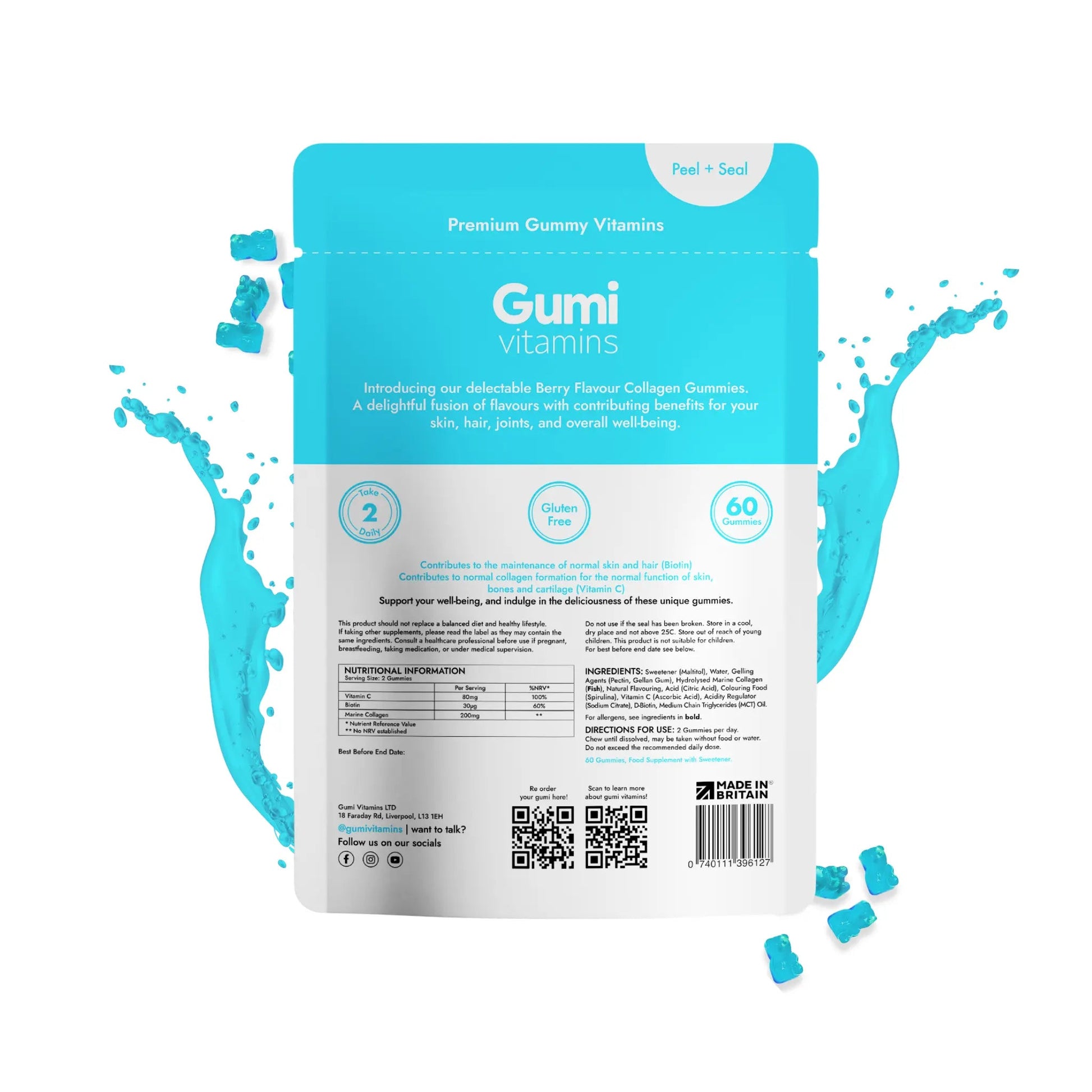 Gumi Vitamins REJUVENATE Collagen Gummies - Gummies - Faithful Nutrition